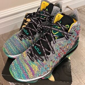 LeBron 17 ‘I Promise’ size 7.5 men/ 9 women